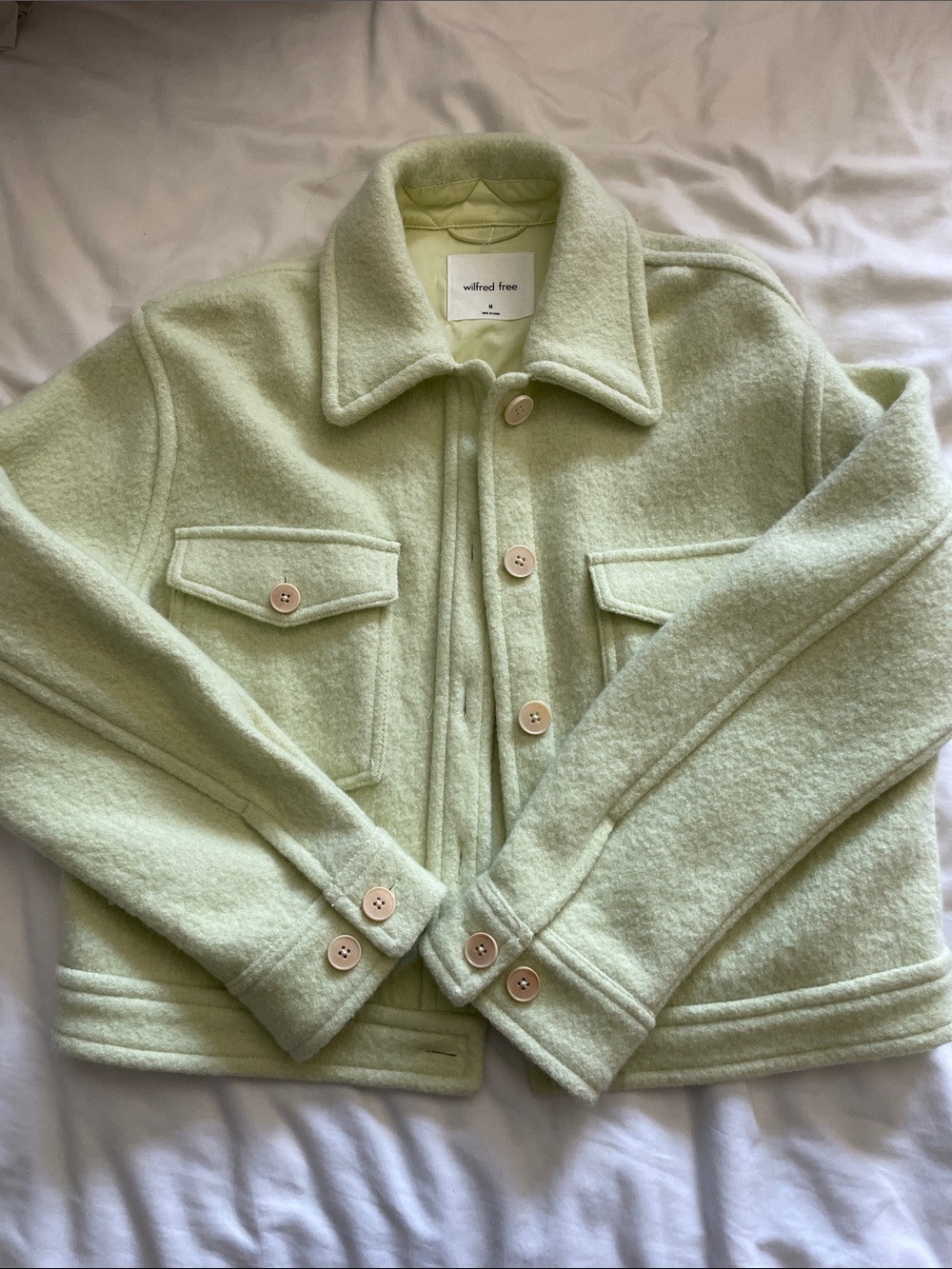 Wilfred Free Cropped Ganna Jacket - Picture 2 of 6